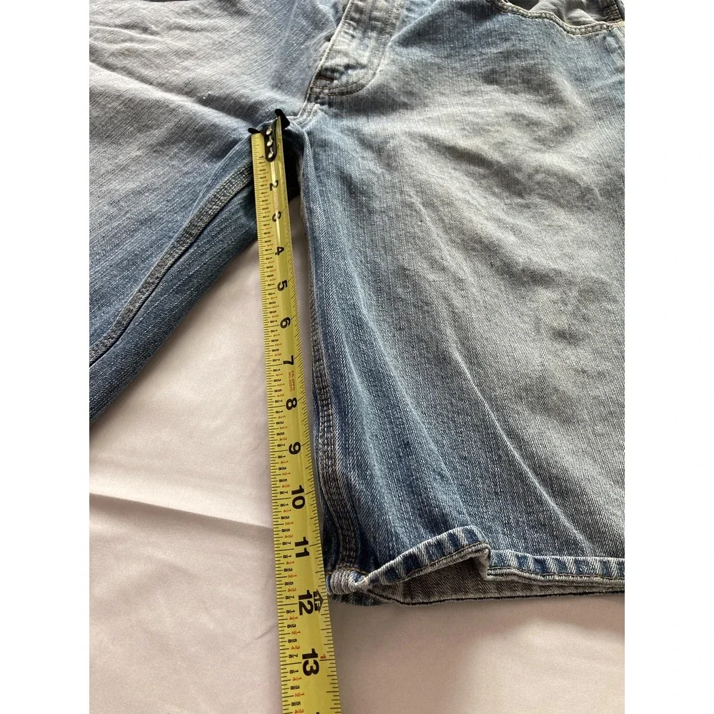 Vtg Ecko Unltd. Shorts Men 34 Blue Denim Hackensack Carpenter Cargo Relaxed Y2K